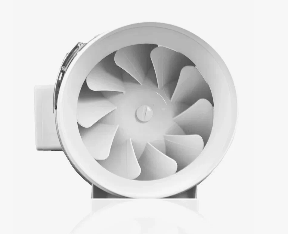 ¿Cómo un ventilador silencioso de tubería reduce el ruido en comparación con los ventiladores normales?