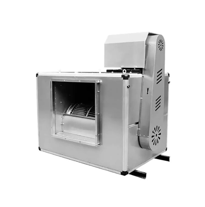 ¿Qué materiales y diseño permiten un ventilador centrífugo de alta presión?